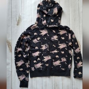 Obey floral hoodie